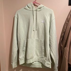 Light lime green Nike hoodie